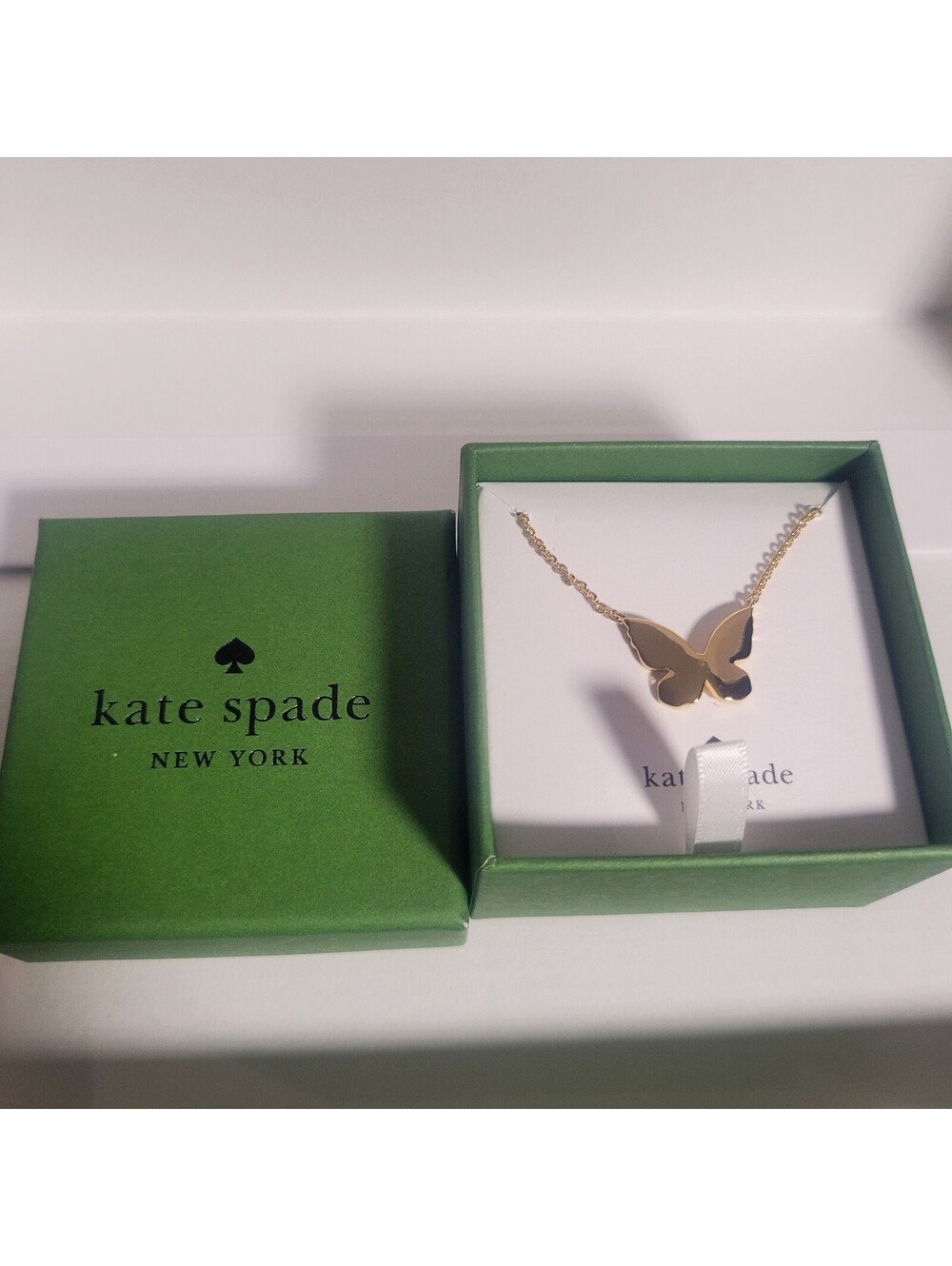 NIB Kate Spade New York "In a Flutter" Butterfly Pendant Necklace